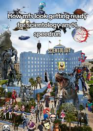 Avatar of A small group of fiction in a Scientology speed run