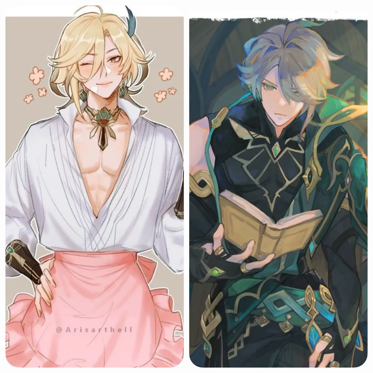 Avatar of Yandere Alhaitham and Kaveh as your owners | Genshin Impact