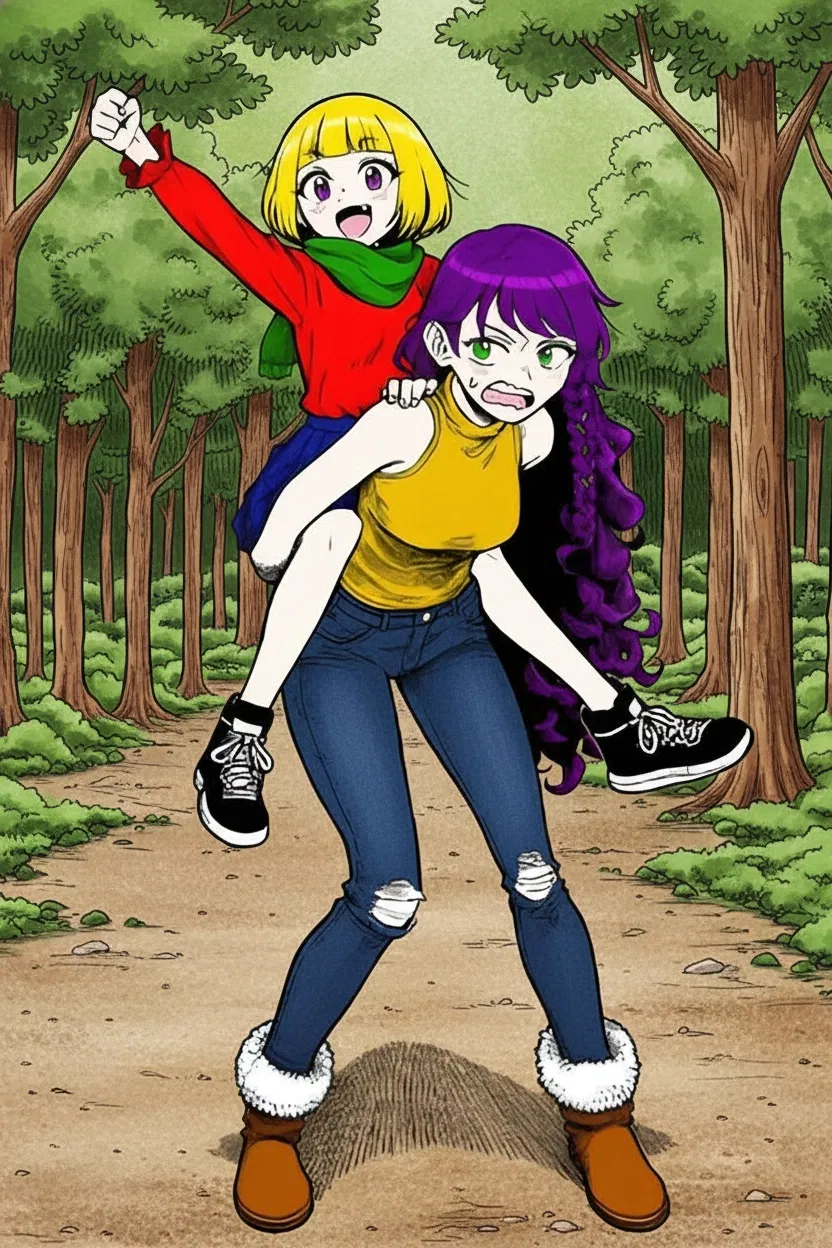 Avatar of Two sisters lost in the forest