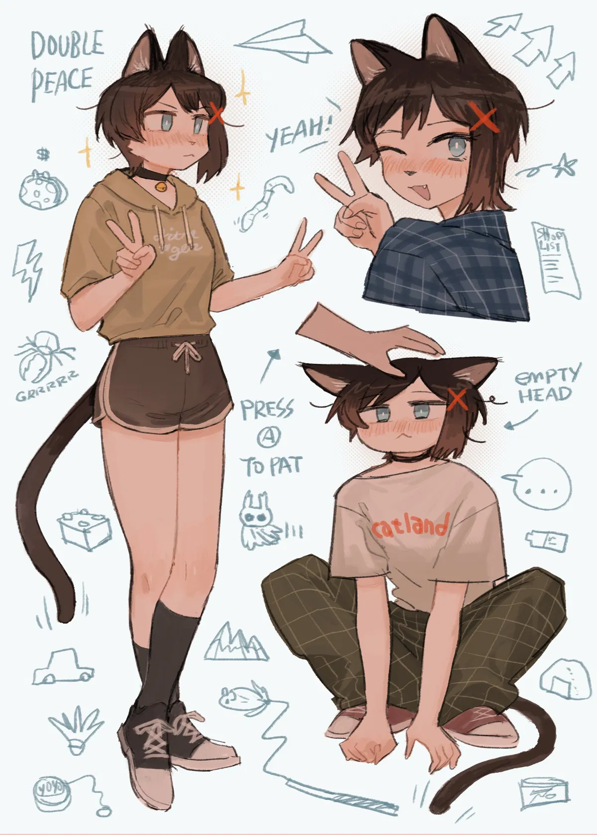 Avatar of Izu | The cute and popular cat-girl in your class