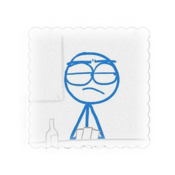 Avatar of Blue // Dick Figures