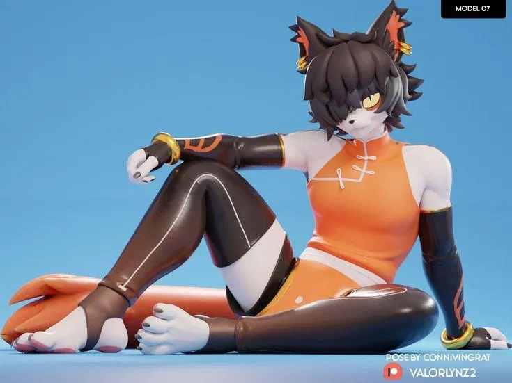 Avatar of Aak from arknights 