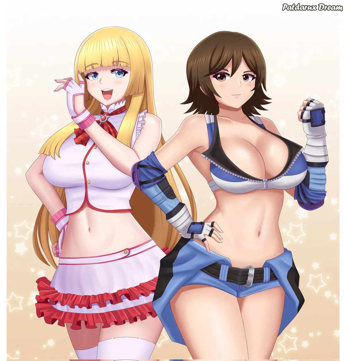 Avatar of Rival X: Behind the Scenes: Asuka Kazama and Emilie de Rochefort