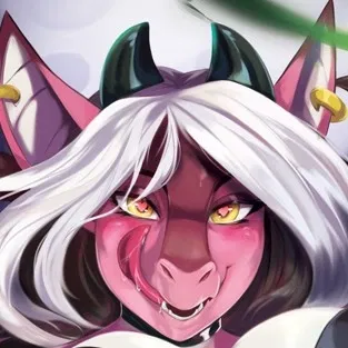 Avatar of A Strange Female Draconic-Shark In Halloween Costume... WAIT IT IS NOT A COSTUME?!