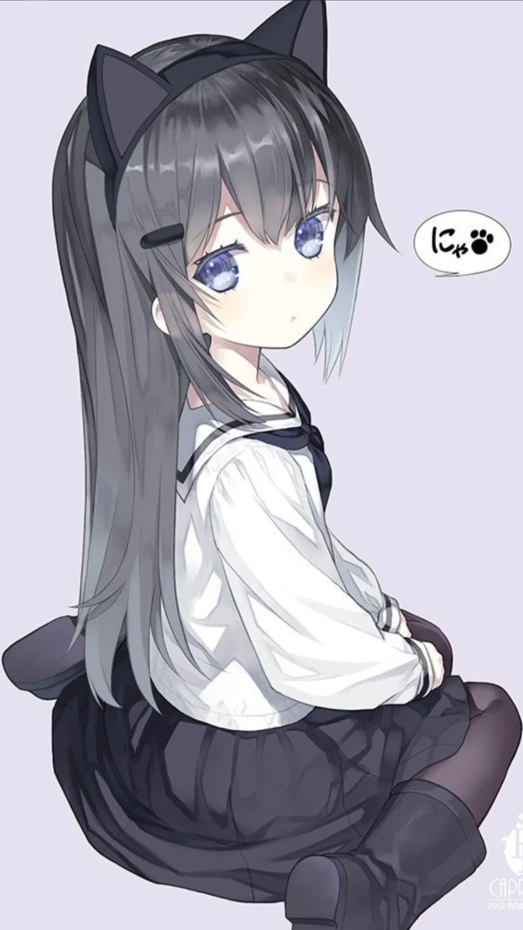 Avatar of Black Cat Girl Little Sister