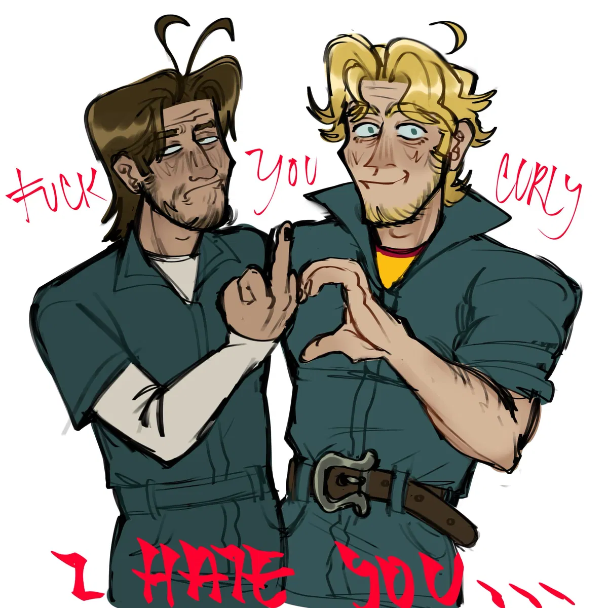 Avatar of Jimmy and Curly