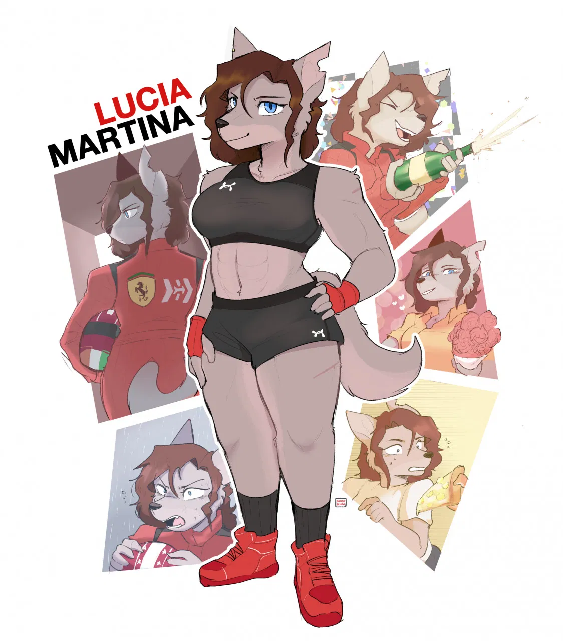 Avatar of Lucia Martina — Queen of Formula One Racing