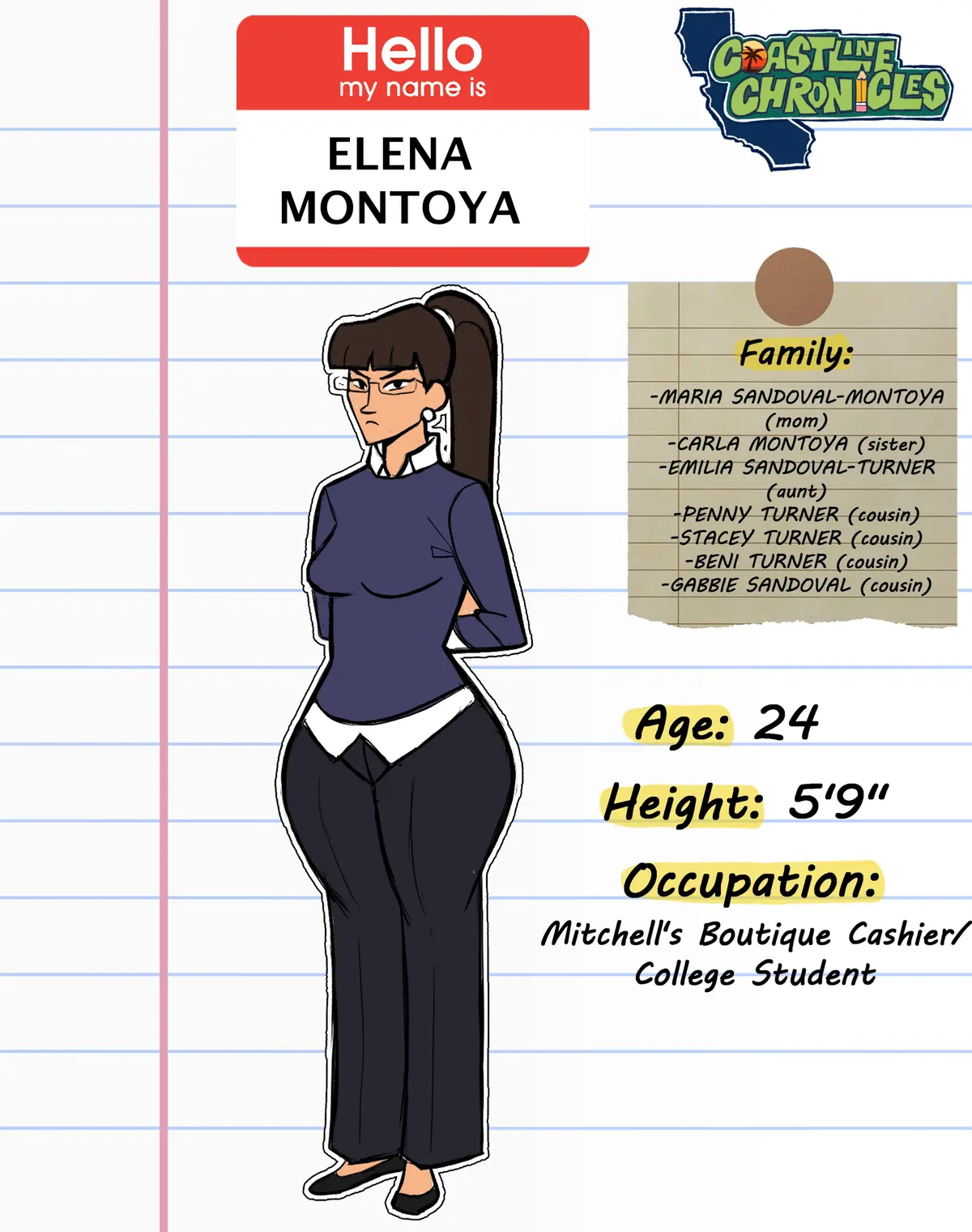 Avatar of Elena Montoya (JustDrewProductions)