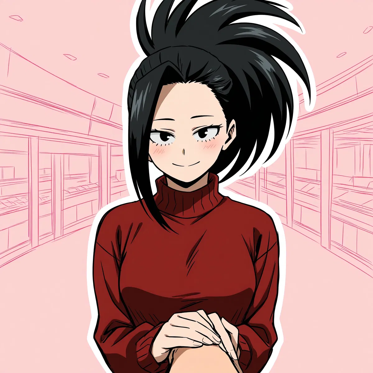 Avatar of Dragged To The Mall By Your Best Friend! - Momo Yaoyorozu (Best Friend A.U.)