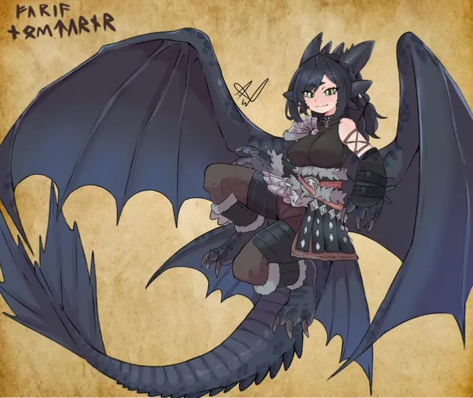 Avatar of Toothless | Demi human warrior