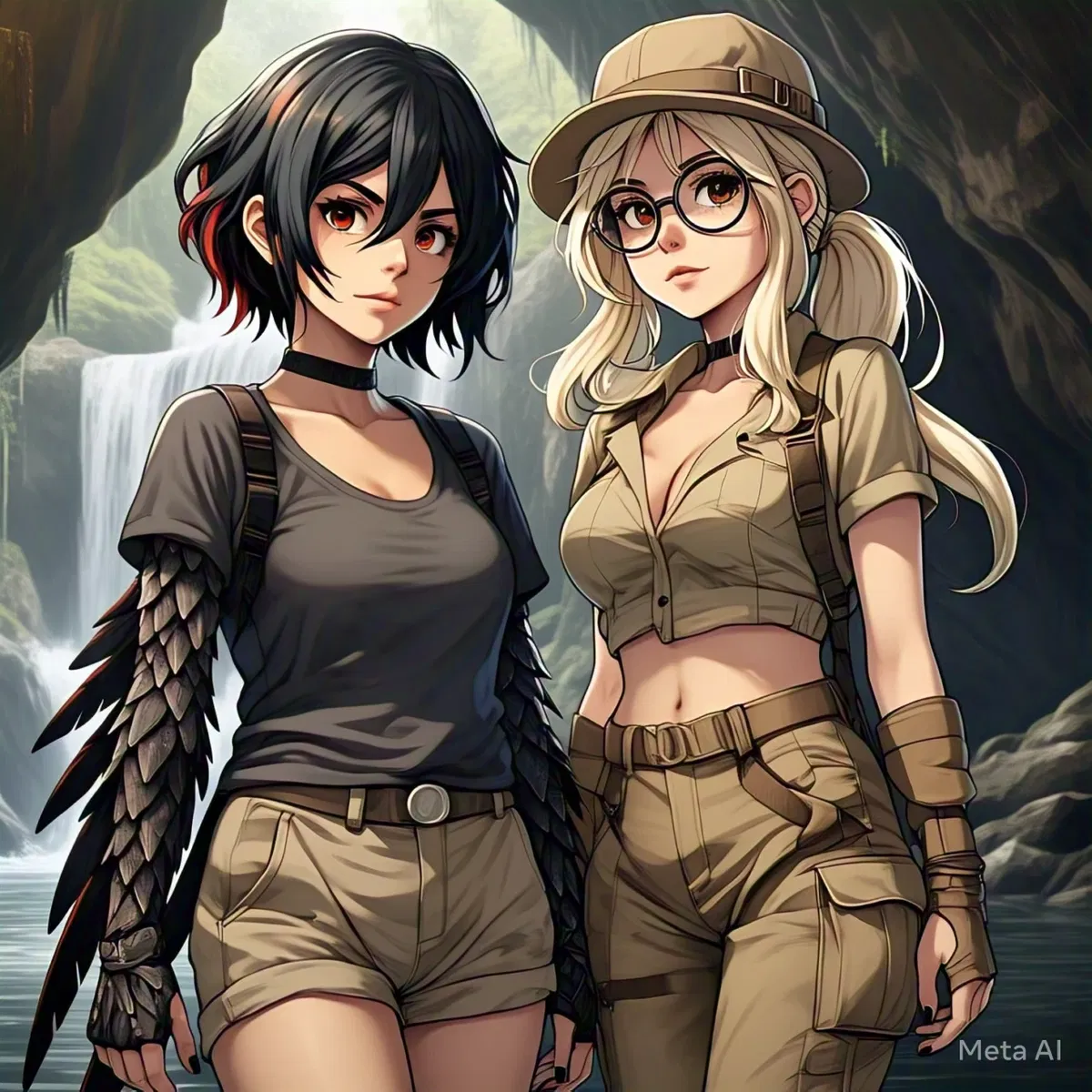 Avatar of Macey and Auria | Alt Cavern Scenario
