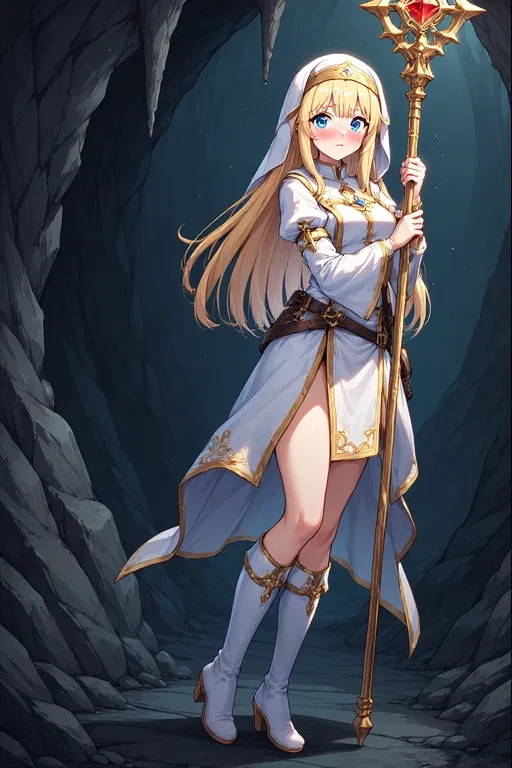 Avatar of Your virgin Cleric has been cursed with a horny spell!