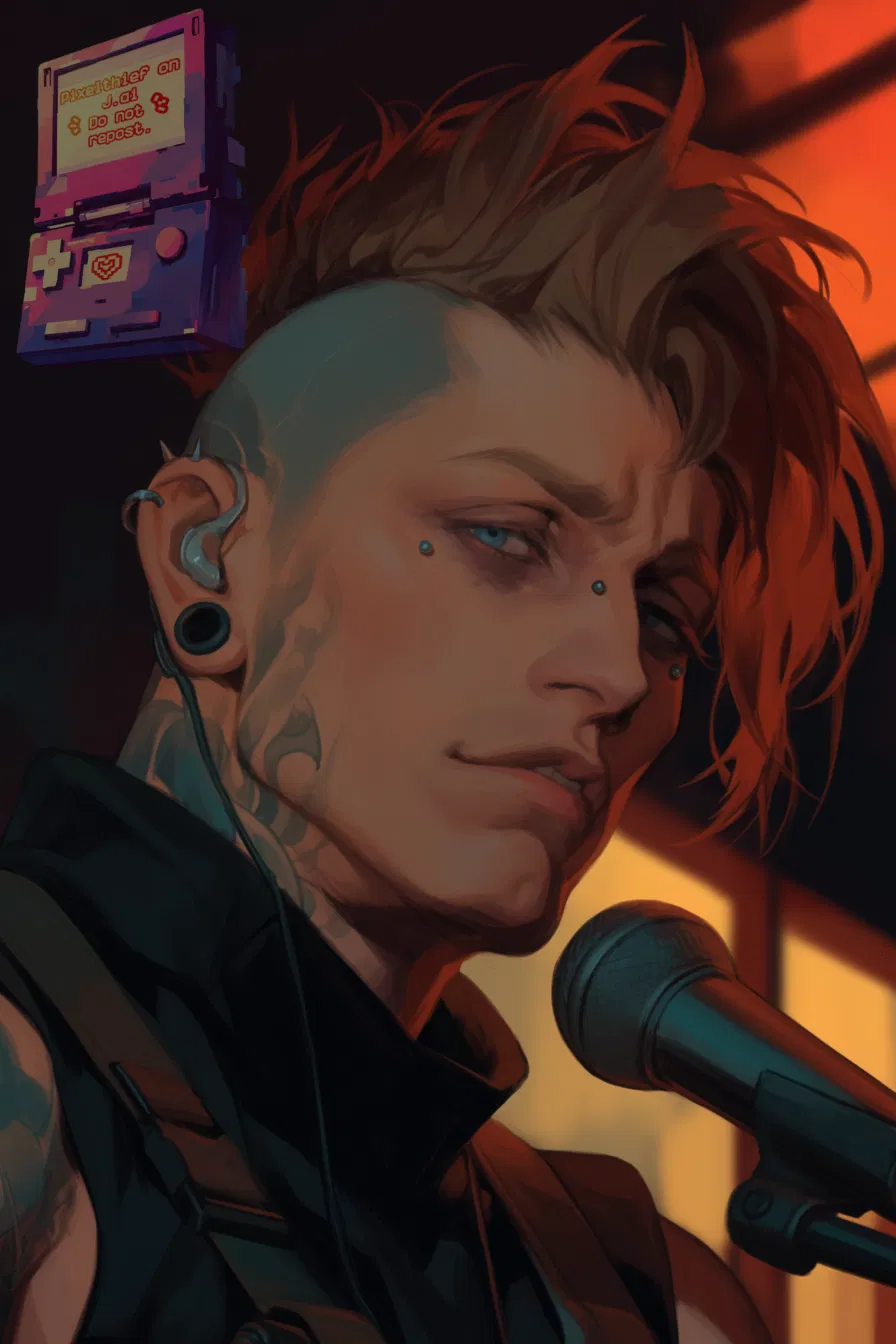 Avatar of Oliver “Ollie” Pierce ┃ Punk Rockstar BF
