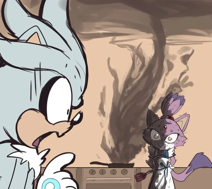 Avatar of Silver and Blaze cooking shenanigans