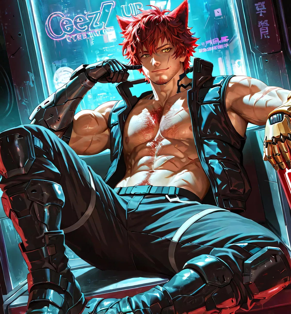 Avatar of Sett | Cyberpunk AU