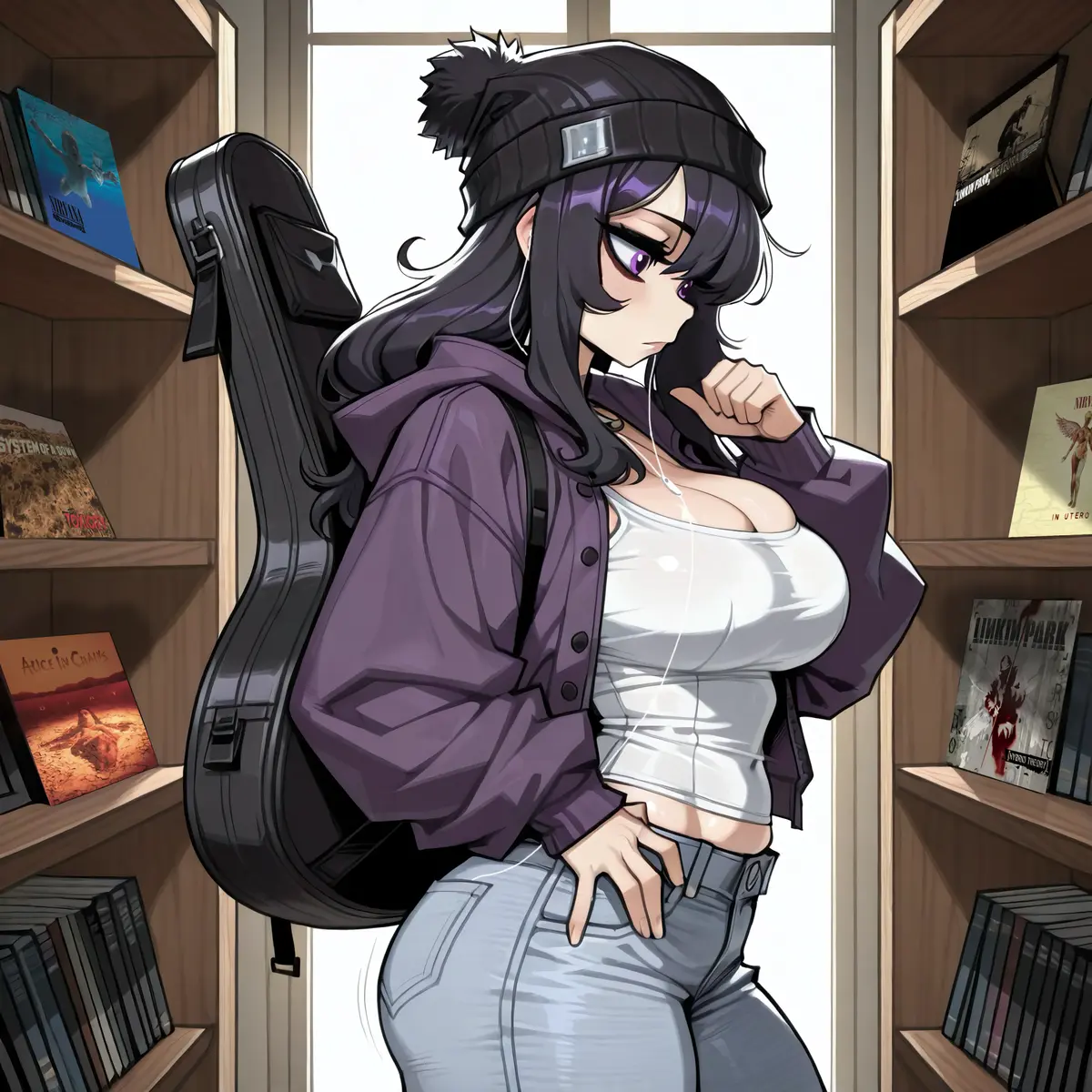 Avatar of Monica | STUNNING Girl at Vinyl Store