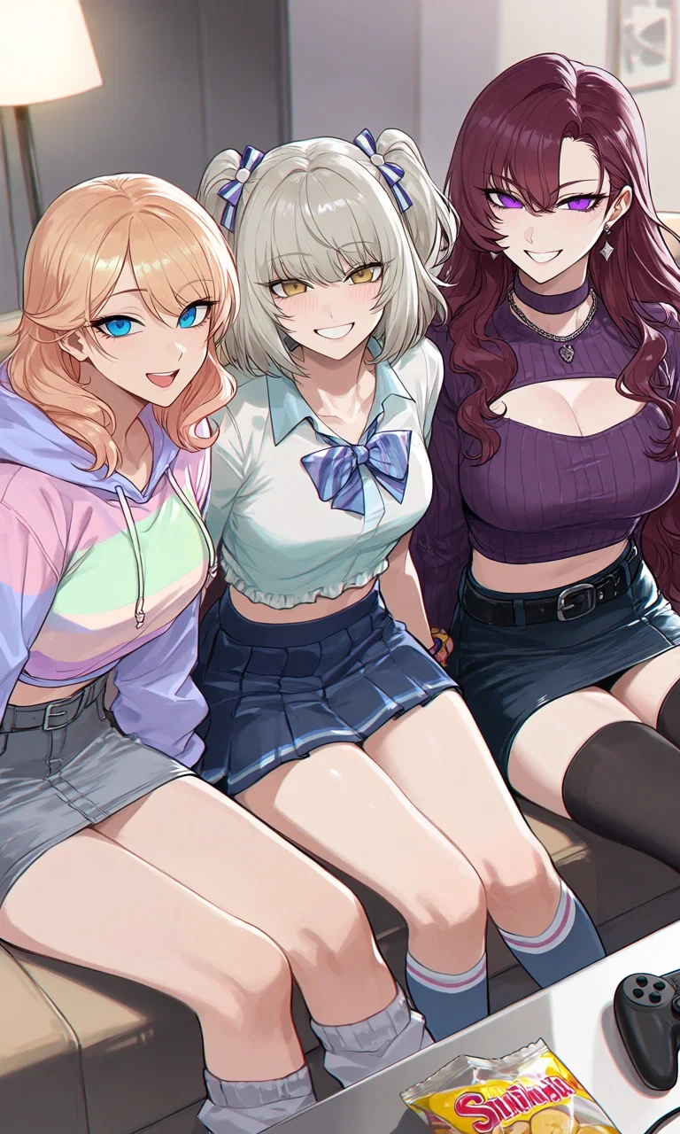 Avatar of Reina, Ruri and Yukina. 