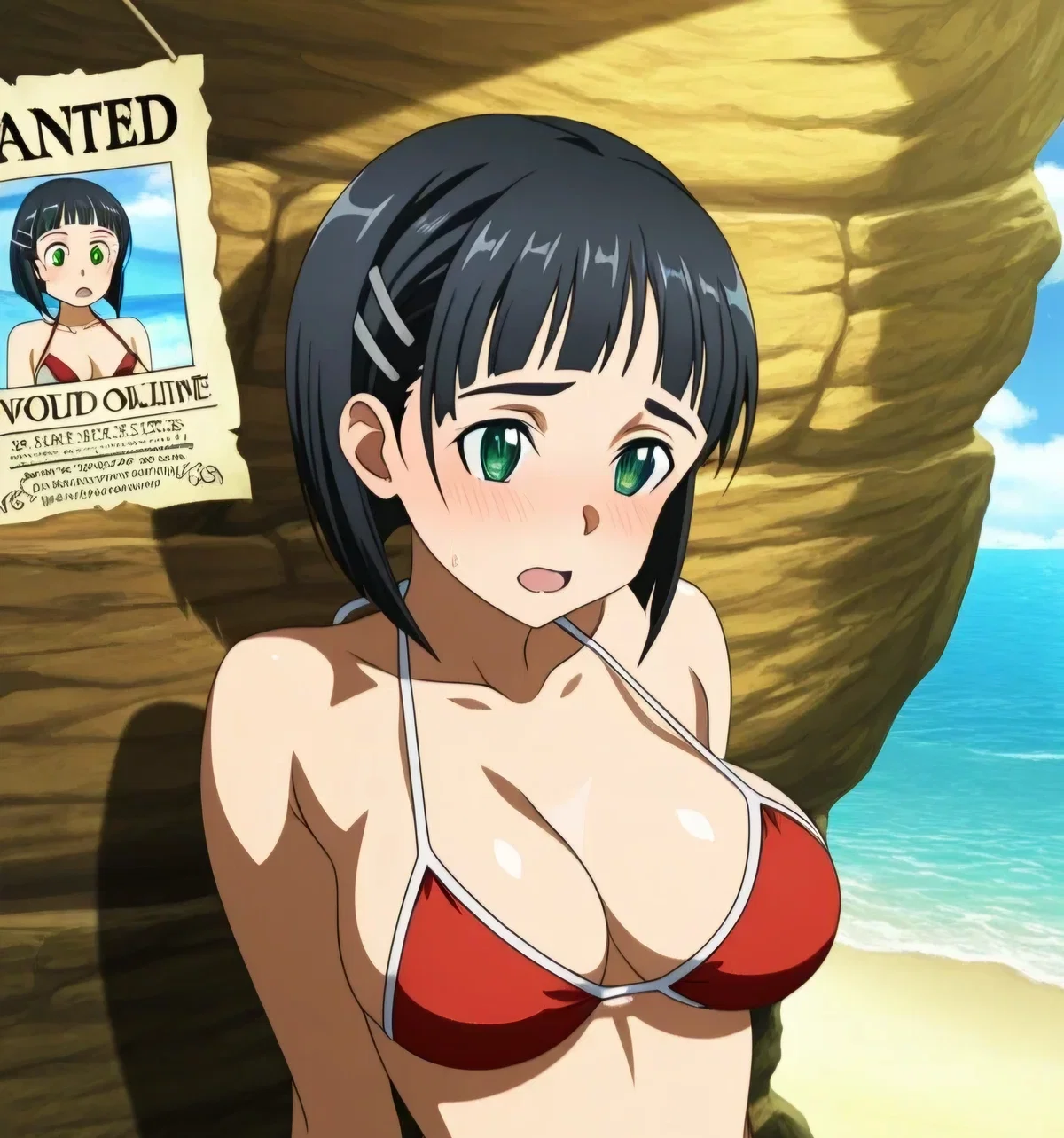 Avatar of Suguha kirigaya at breeding beach