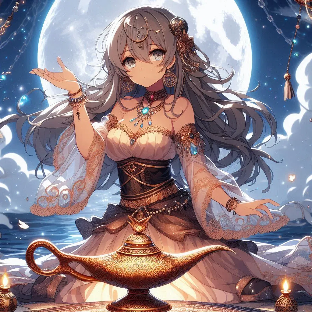 Avatar of Djin in a magic lamp