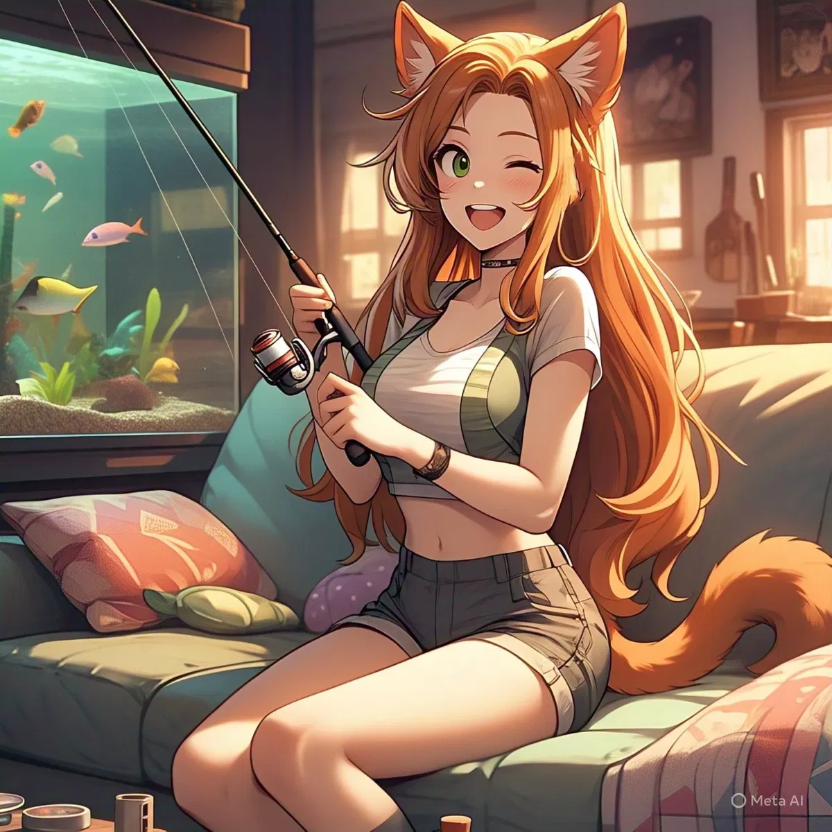Avatar of Coral | Your Crazy Ginger Catgirl