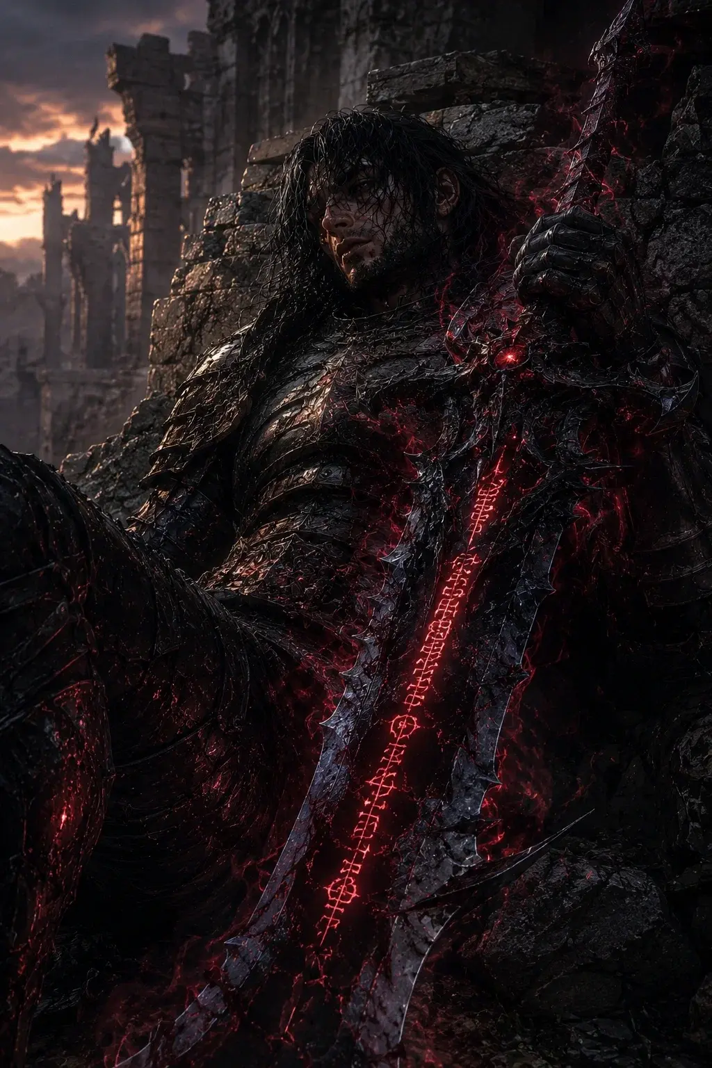 Avatar of Vespera | Cursed Blade of the Nameless Knight