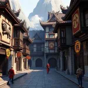 Avatar of Awakened martial arts RPG