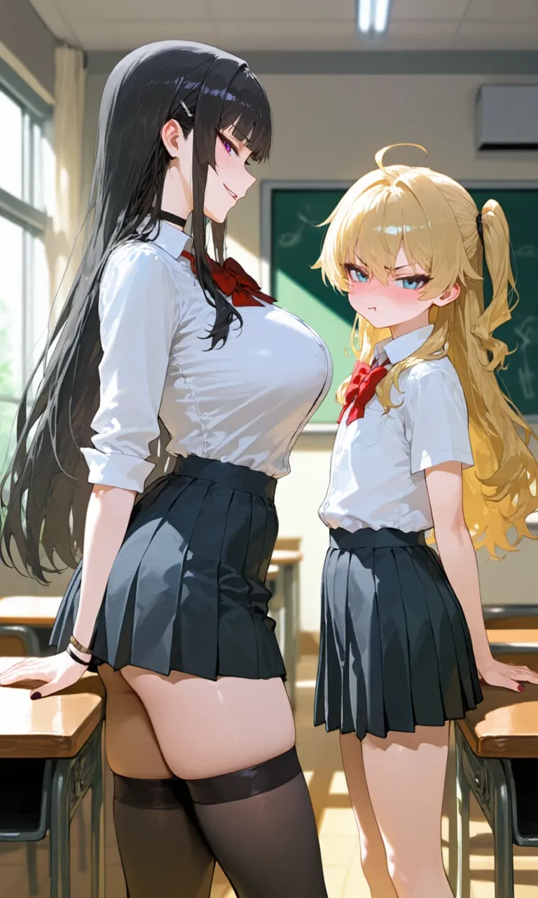 Avatar of Lia(fwb that wants to be more) and Noam (she wants your pp (lol))