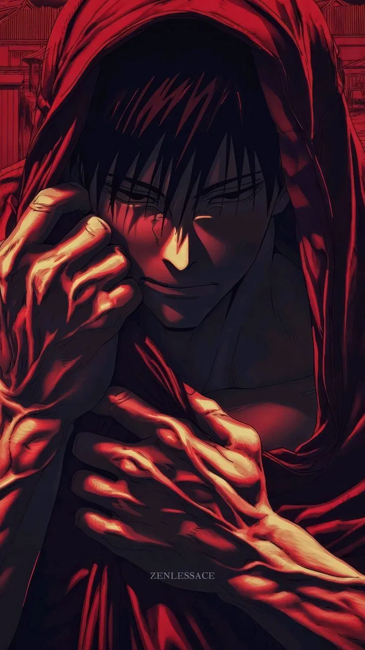 Avatar of Red Feral Hood | Toji