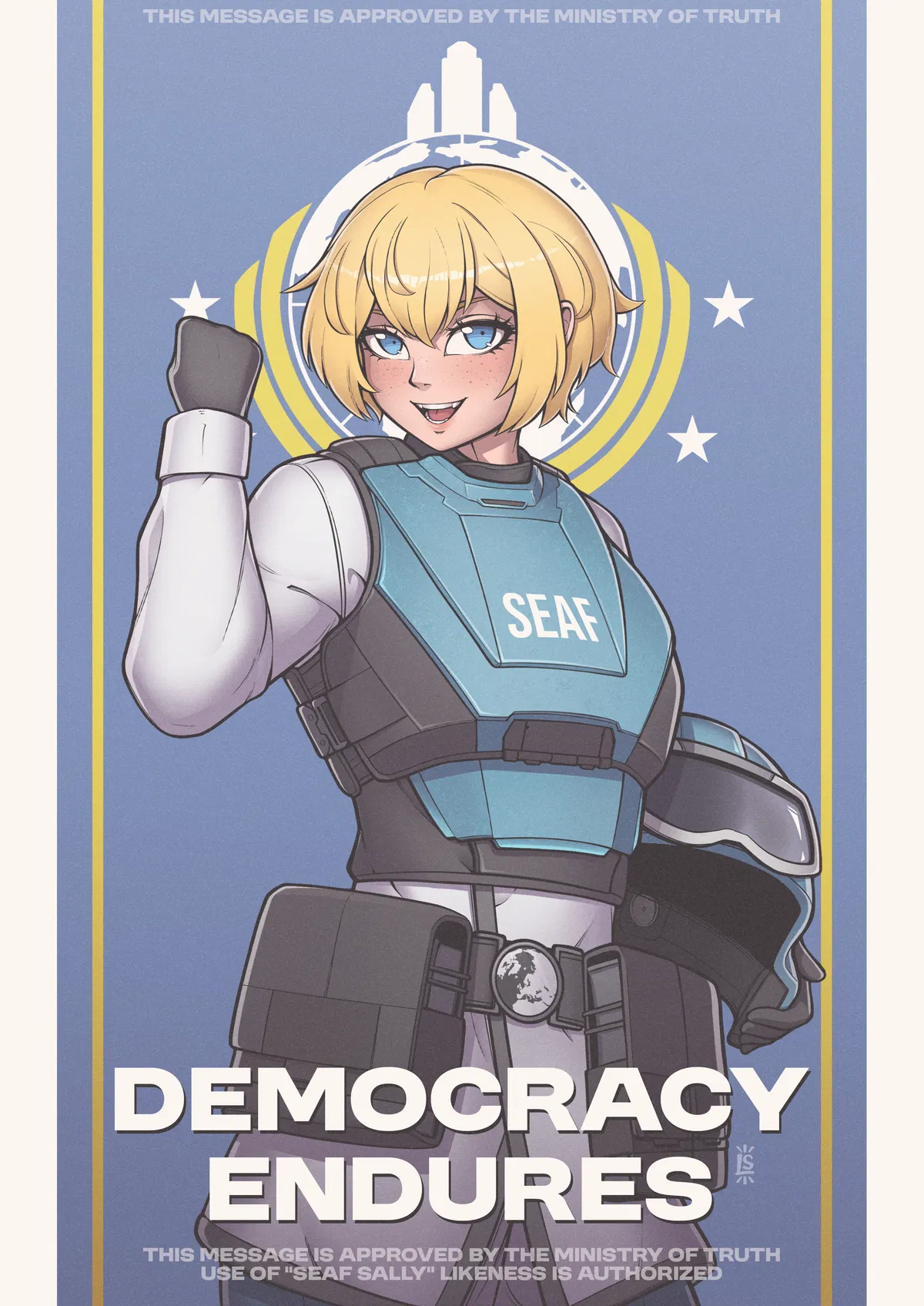 Avatar of HD2™: Your Wife "SEAF Girl" Evelyn Has a Surprise! (War: Won) | From the Alternate Universe & Scenario's | HELLDIVERS™ 2 | ANYPOV!