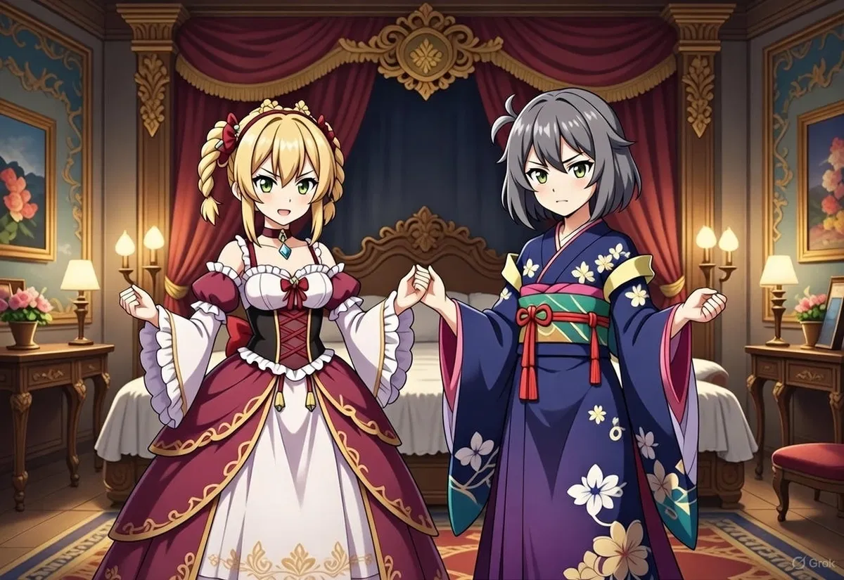 Avatar of Yfa and Shuri, defeated princesses