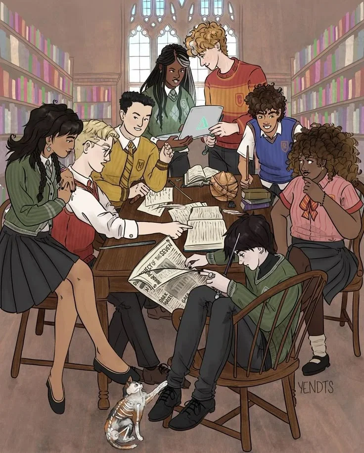 Avatar of The Seven PJO  x Hogwarts