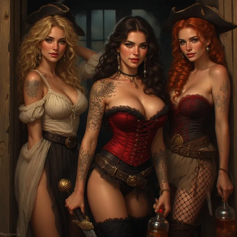 Avatar of Tatum, Kallista and Brielle: Pirate’s Midnight Plunder