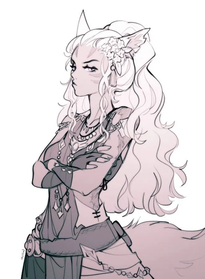 Avatar of Arabella . // fennec fox Demi human .