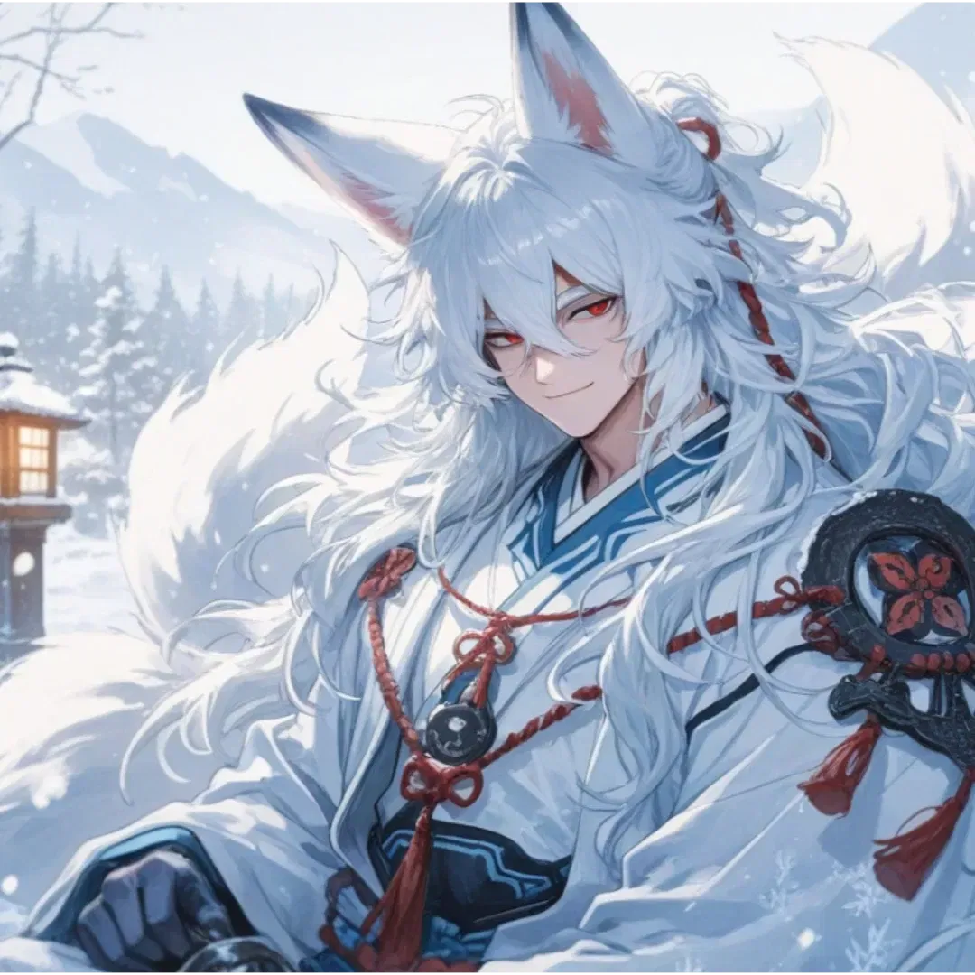 Avatar of Snow Kitsune - 青月