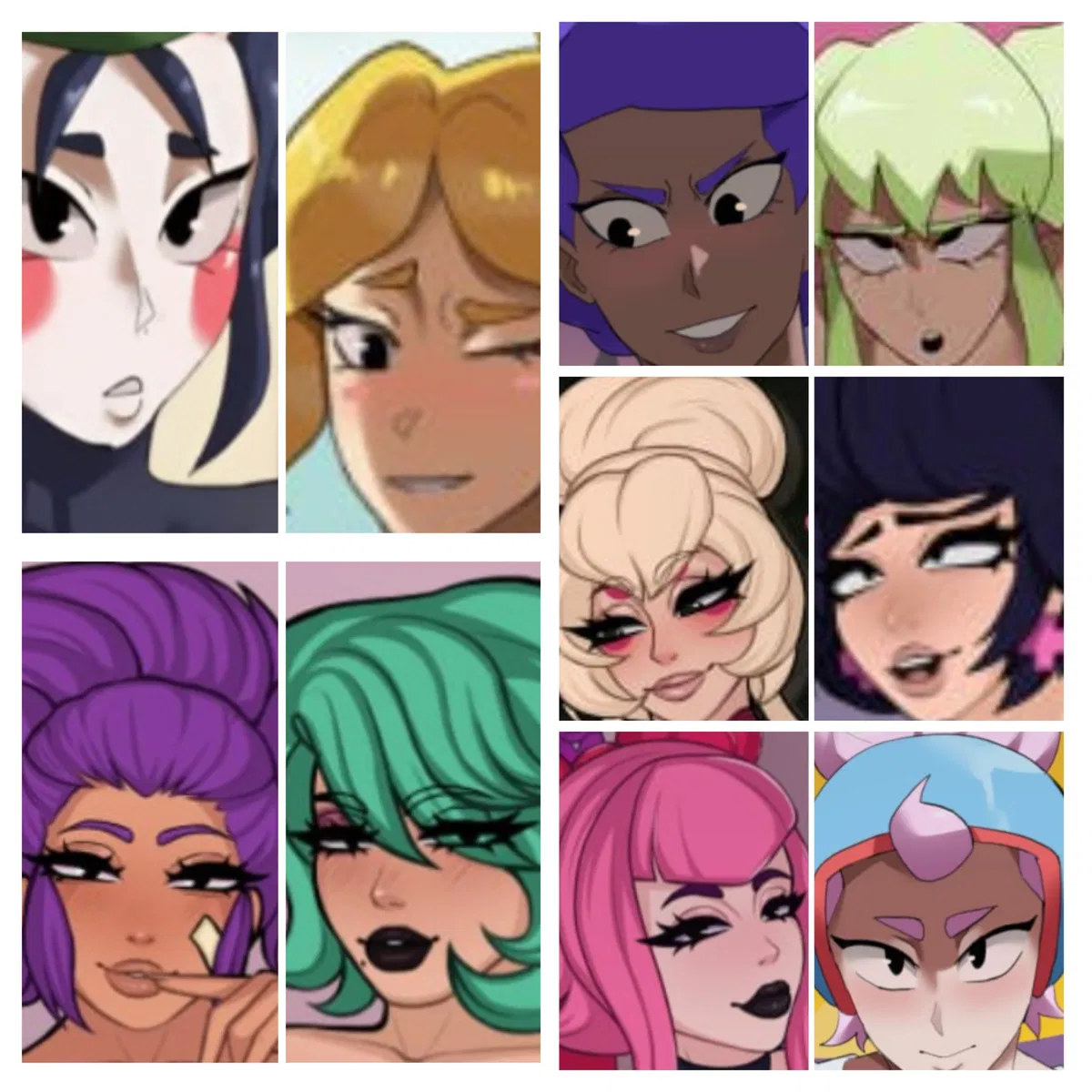 Avatar of Kaze, Bibi, Charlie, Janet, Lola, Mandy, Melodie, Piper, Rosa, Shelly