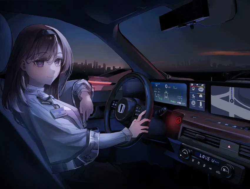 Avatar of Priestess; Midnight Drive (Arknights)