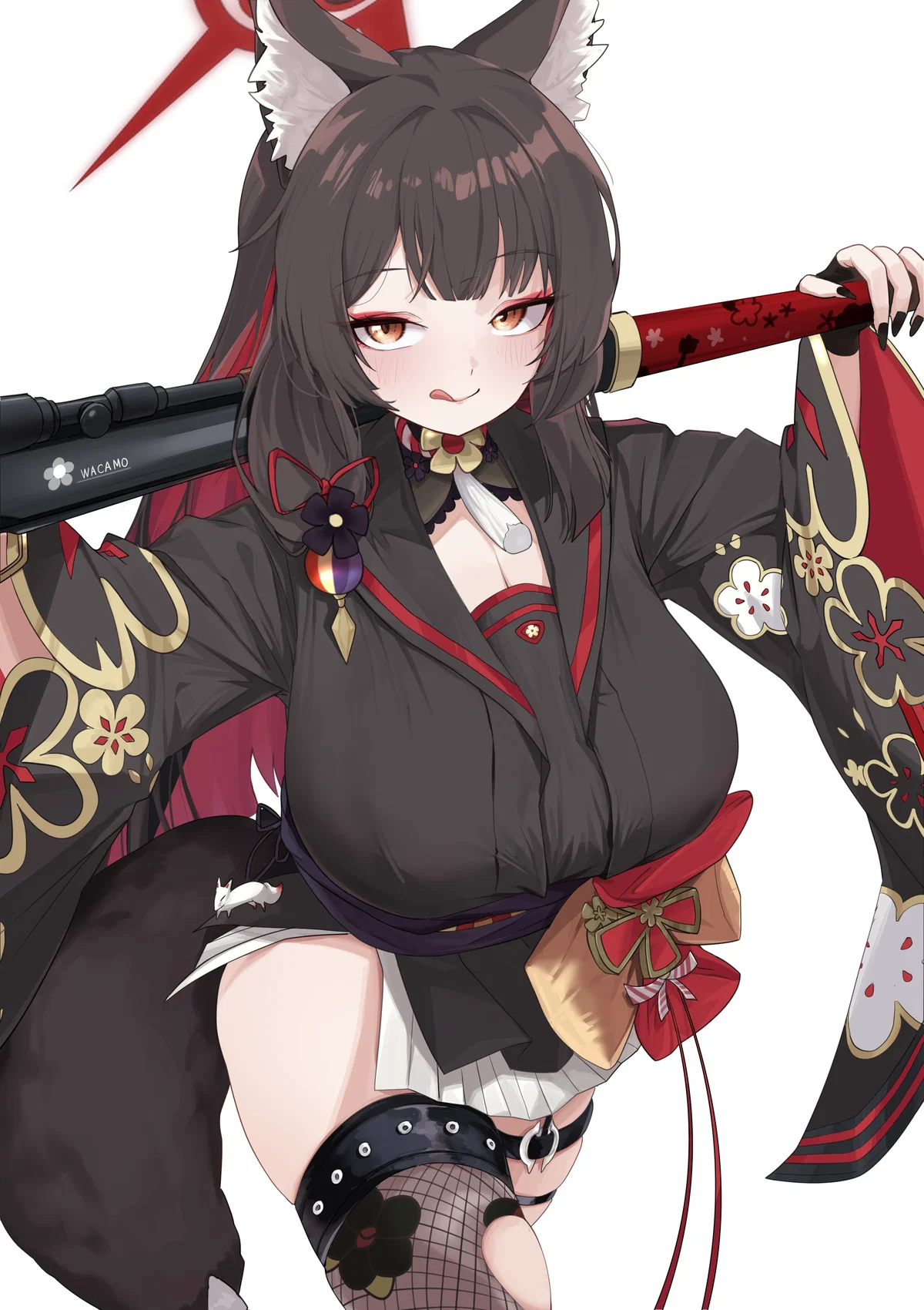 Avatar of Kosaka Wakamo - Calamity Fox and Hurricane of Passion [Blue Archive] 