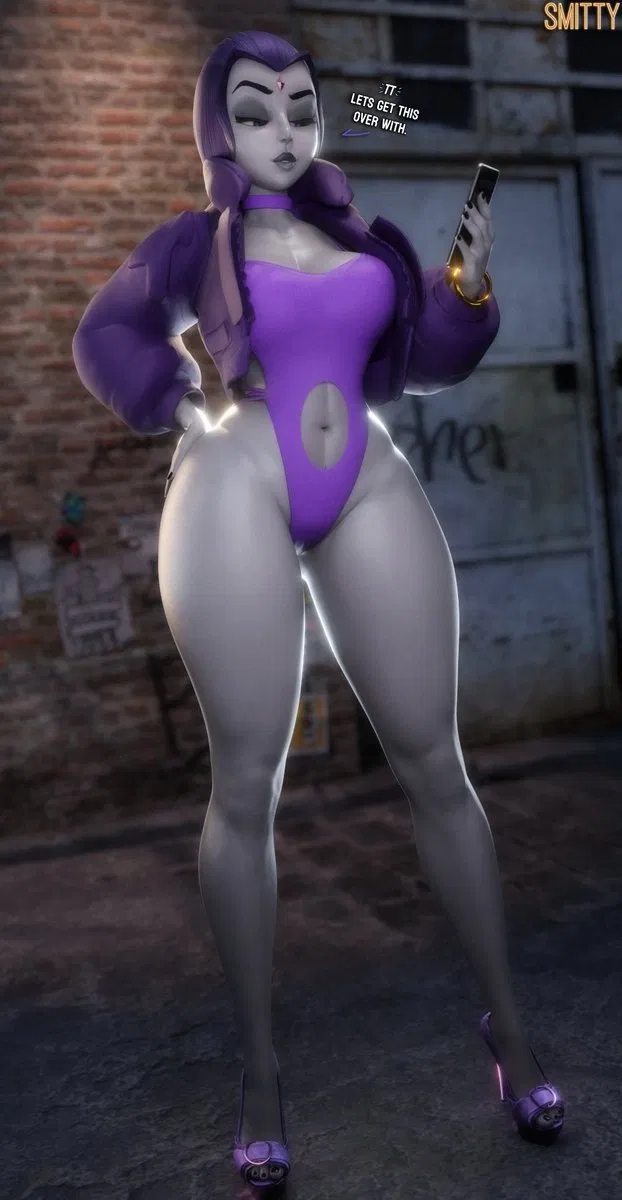 Avatar of Raven / Rachel Roth | Tsundere superhero who needs some dicking down
