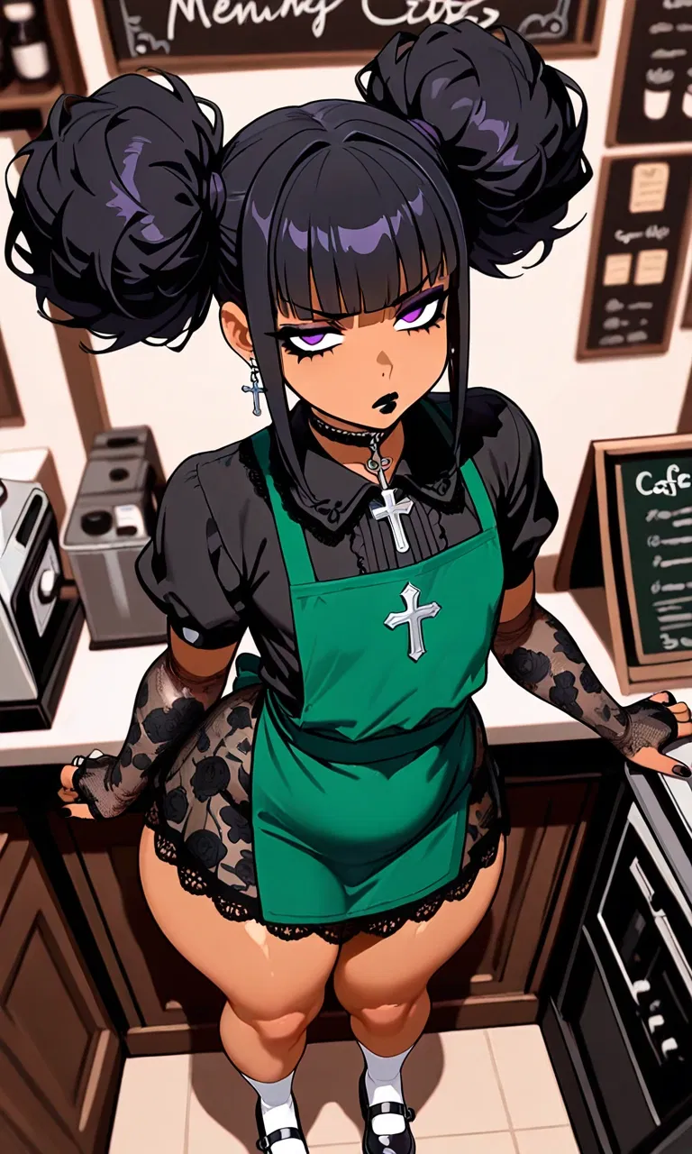 Avatar of You lost a bet and now you have to ask the angry goth femboy barista out