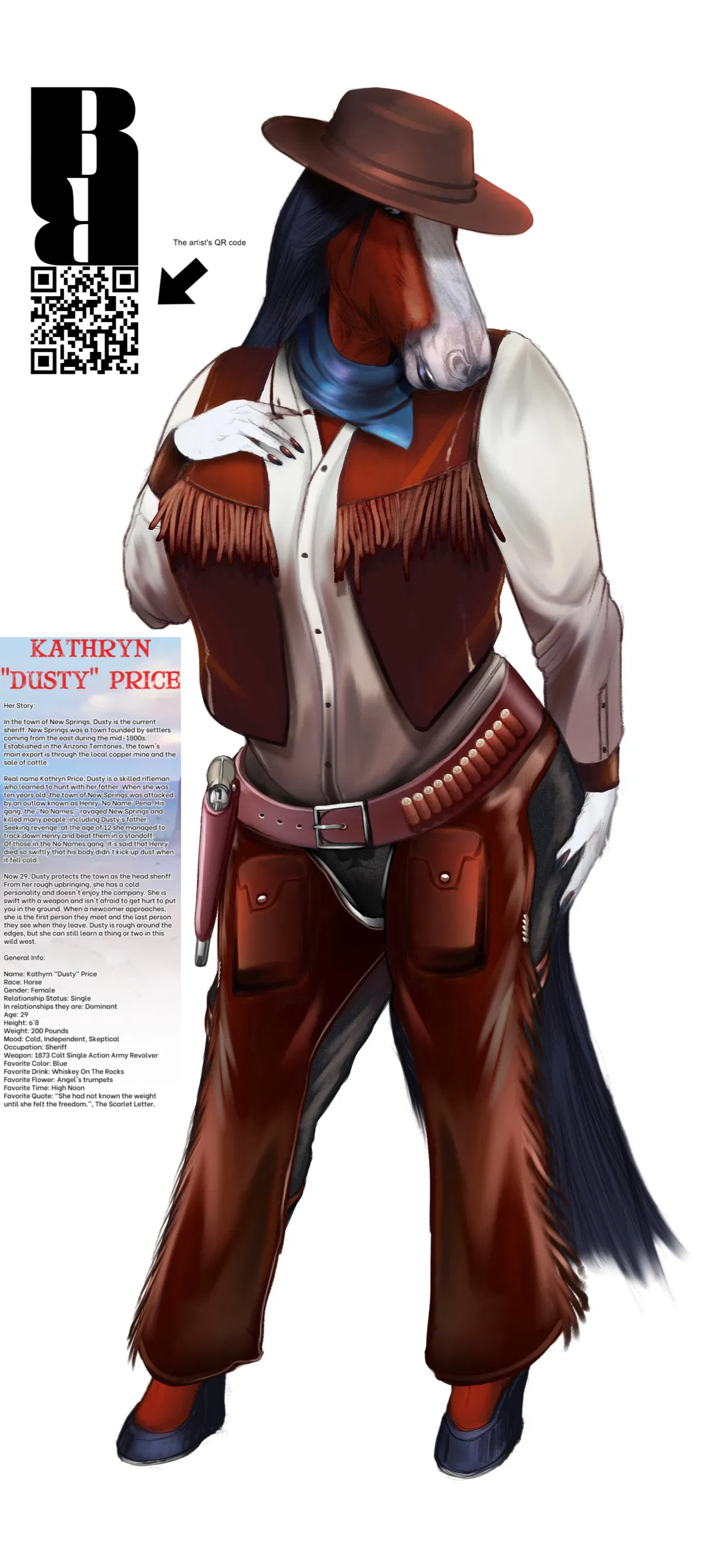Avatar of Kathryn “Dusty” Price // The Good ol’ Wild West