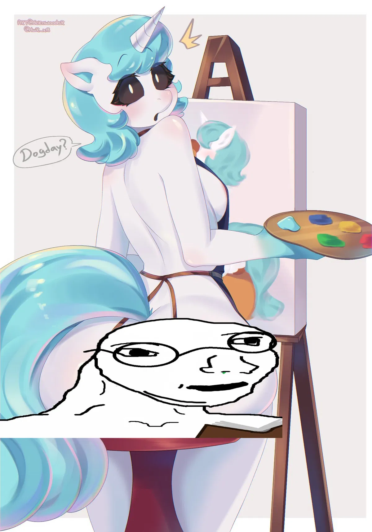 Avatar of Craftycorn (you’re shy artistic girlfriend 