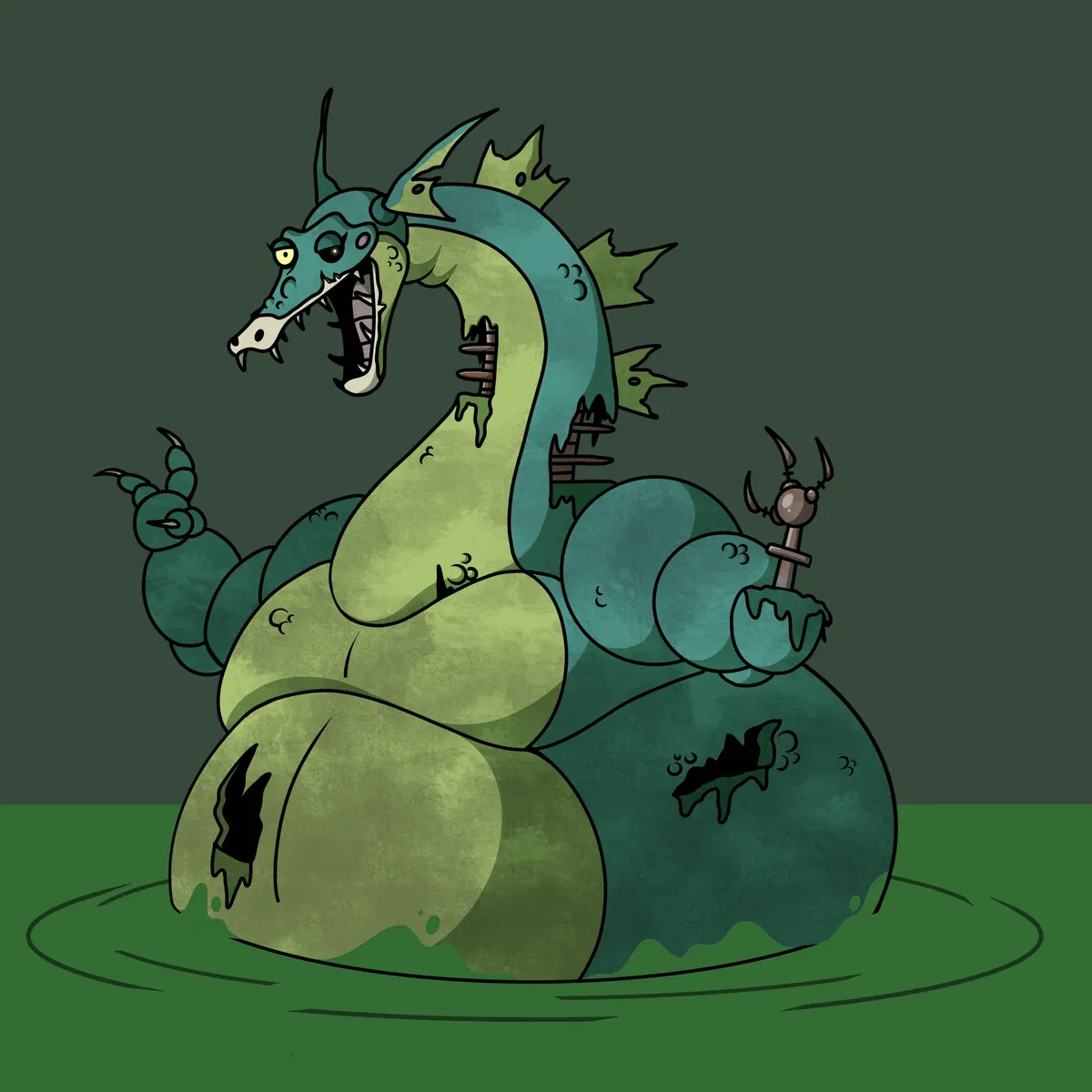 Avatar of Some mechanical expertise is required... Your decaying animatronic girlfriend, Sally Seadragoon!