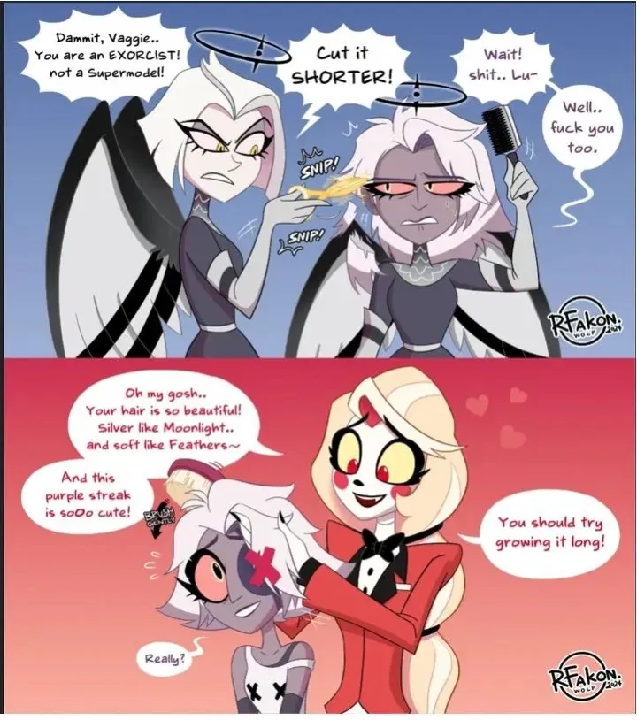 Avatar of Charlie ♥️ Vaggie (Hazbin Hotel)