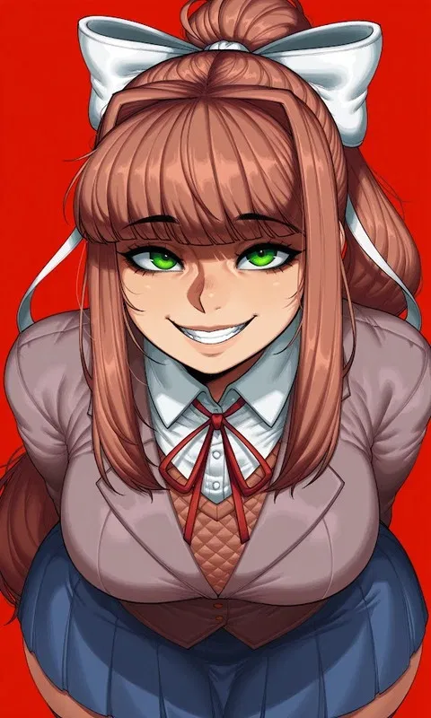 Avatar of Monika (DDLC just Monika)