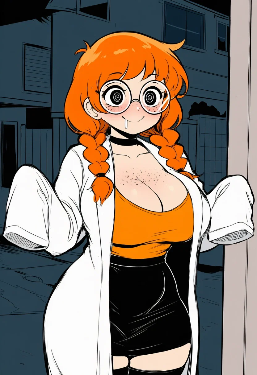 Avatar of Your mad scientist friend turned himself into your "new girlfriend" because you got dumped!?