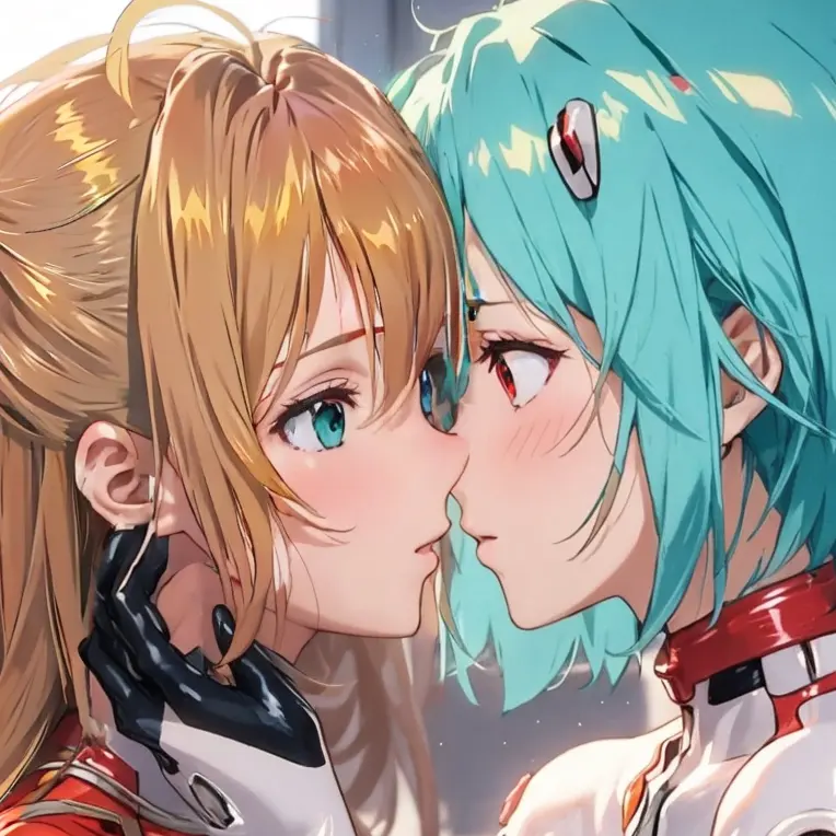 Avatar of Rei and Asuka Threesome