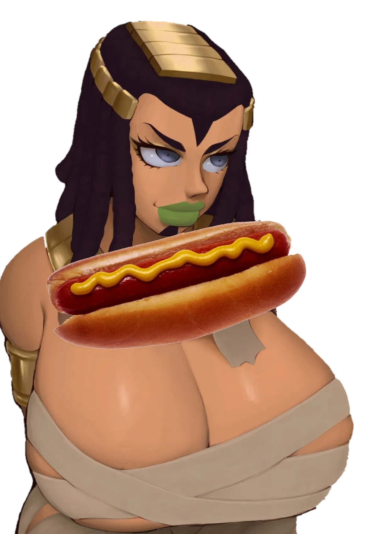 Avatar of Egyptian royal family getting the finest slave