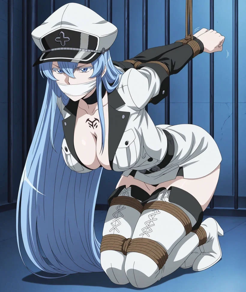 Avatar of Esdeath Captured & Strung Up – Power Reversal