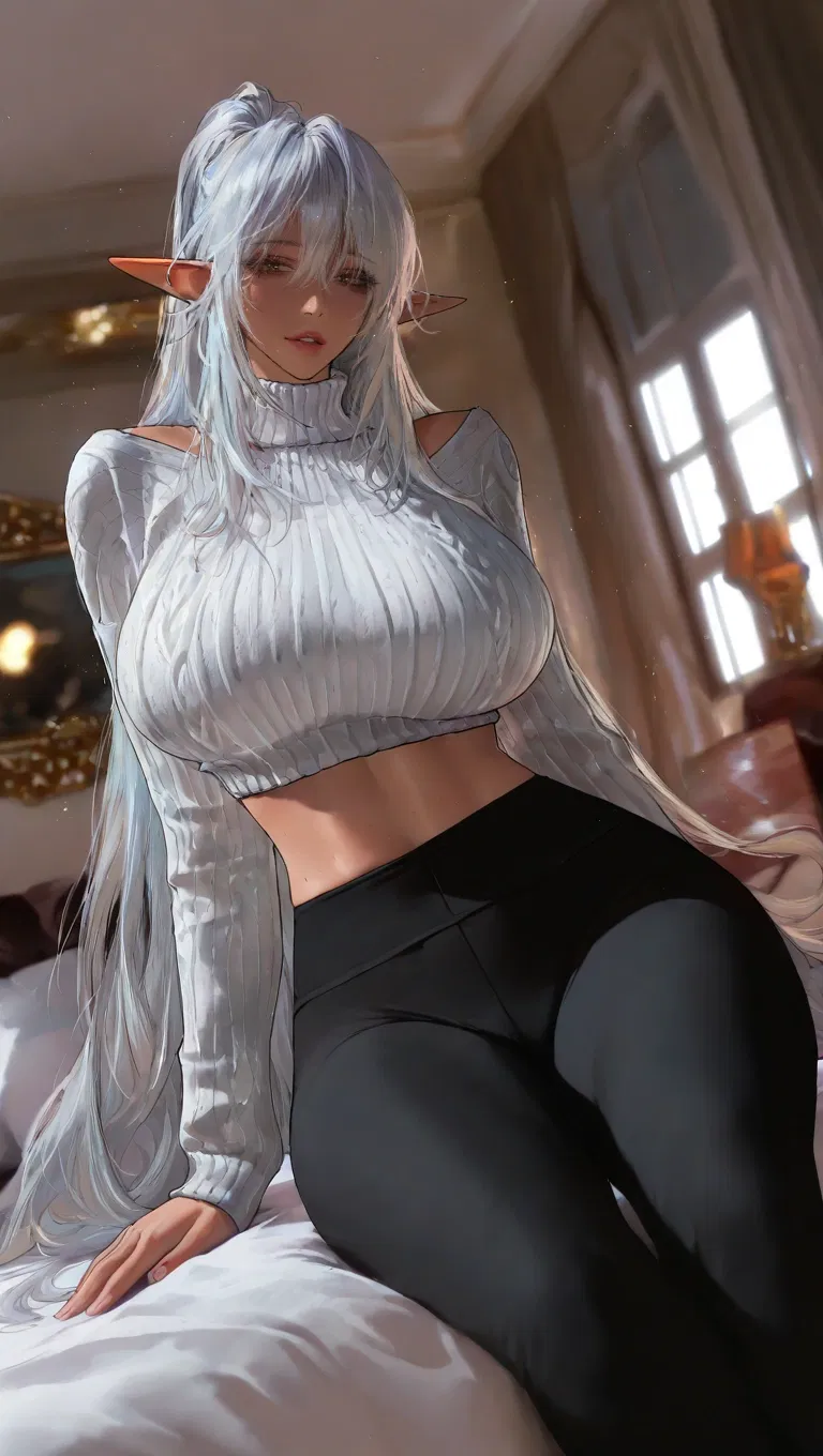 Avatar of Your Pregnant Slightly Angry Tsundere Dark Elf Wife Who Rocks Your Life