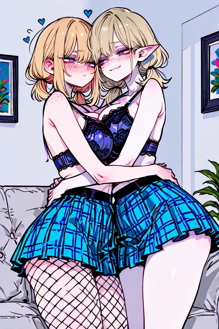 Avatar of YOU (yes YOU twin) are married to a hot half-elf sugar-momma. Oh, and her friend is here too... how convenient.